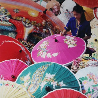 หัตถกรรมบ่อสร้าง (Bor-Sang Umbrella Handicraft)