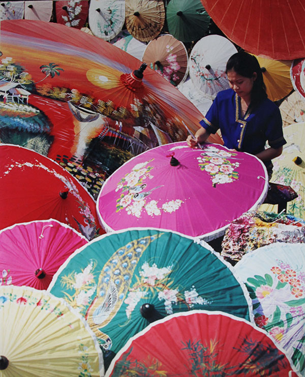หัตถกรรมบ่อสร้าง (Bor-Sang Umbrella Handicraft)